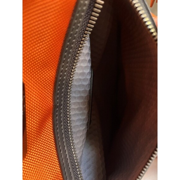 Tumi Alpha Bravo Essential Backpack Orange Travel Essential Business Work - Picture 10 of 16